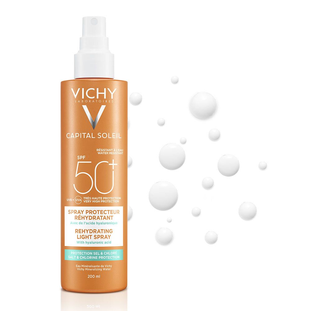 Vichy Capital Soleil Beach Protect Spray Anti-Déshydratation SPF50+