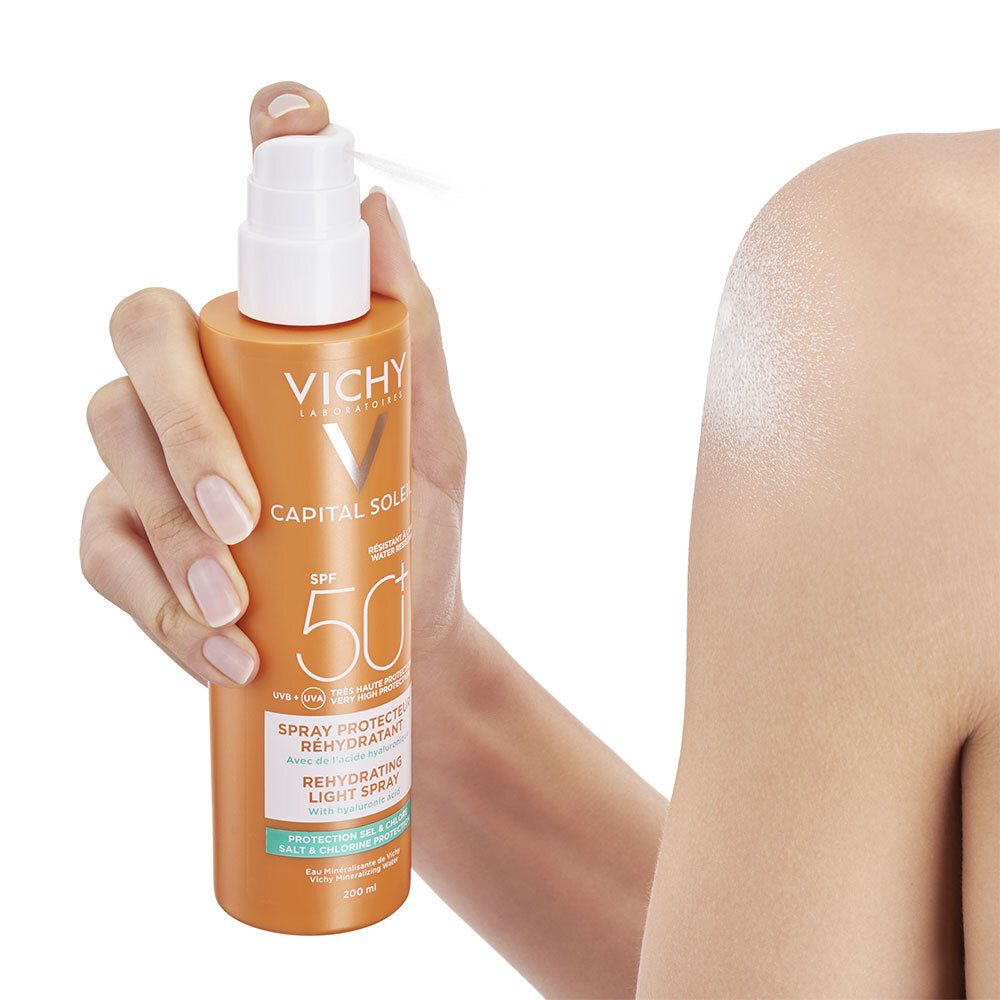 Vichy Capital Soleil Beach Protect Spray Anti-Déshydratation SPF50+