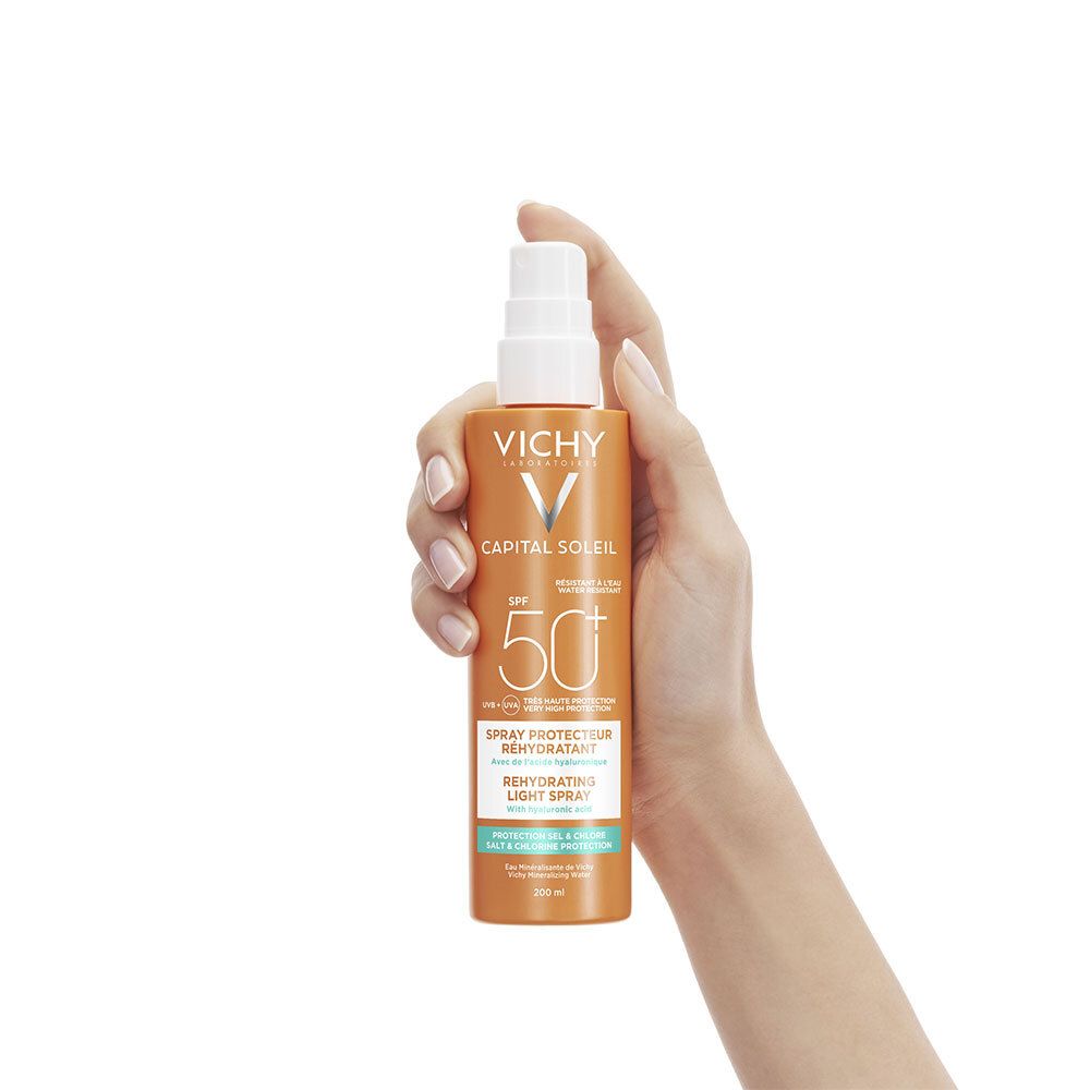 Vichy Capital Soleil Beach Protect Spray Anti-Déshydratation SPF50+