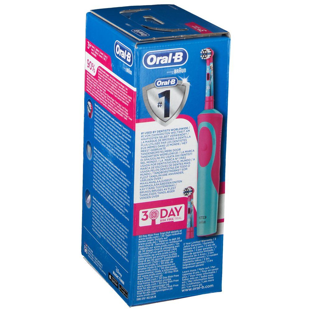 Oral-B Stages Power Reine des Neiges brosse à dents électrique rechargeable enfants