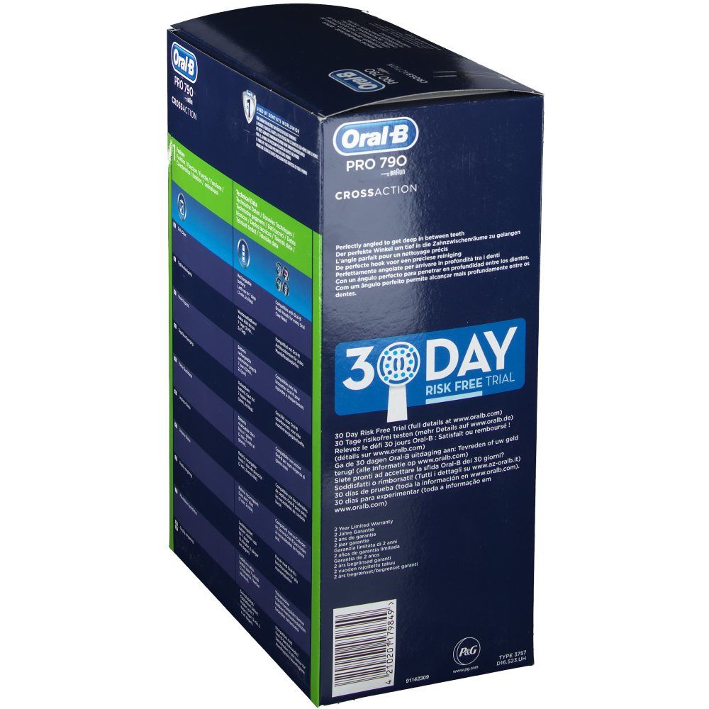 Oral-B PRO 790 Brosse À Dents Électrique