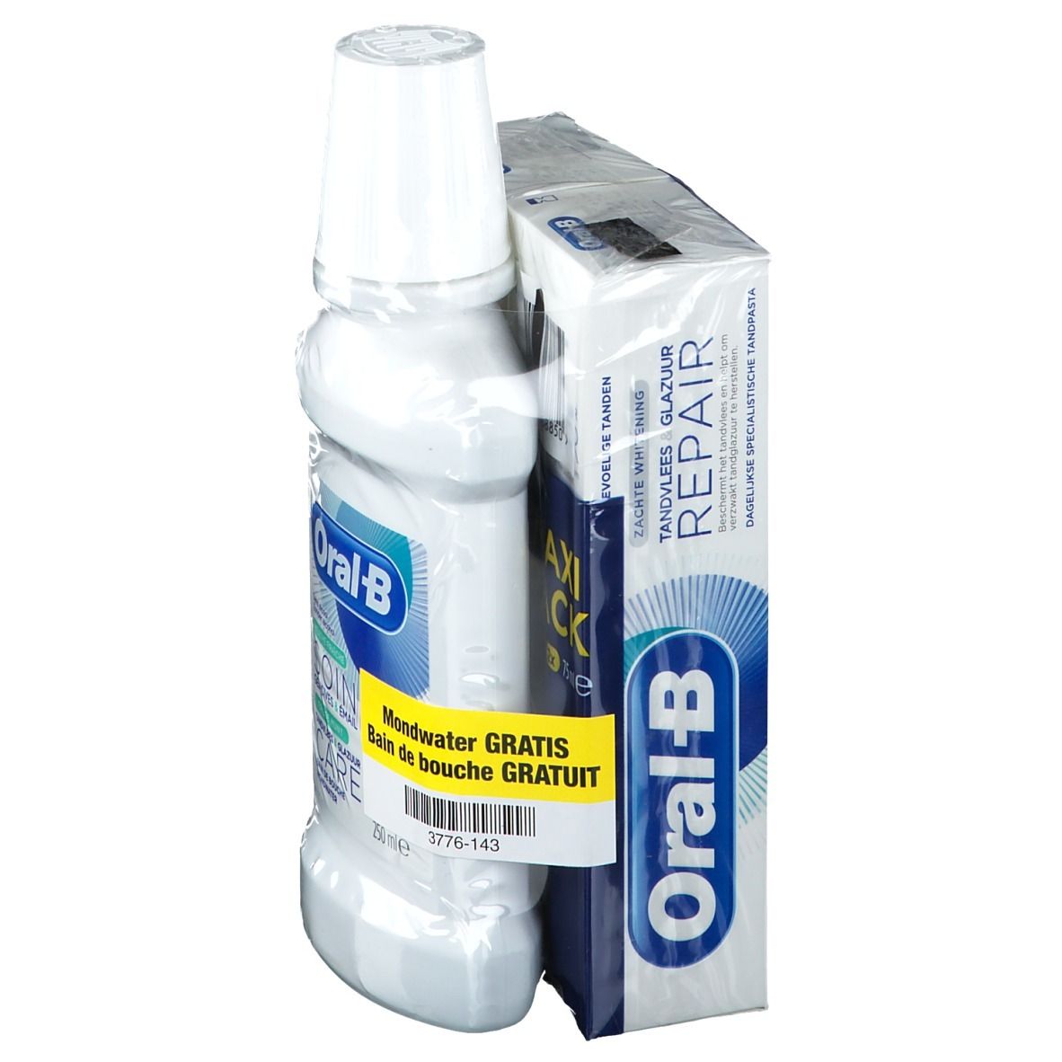 Oral-B® Répare Gencives & Émail Blancheur Dentifrice + Soin Gencives & Émail Bain de bouche