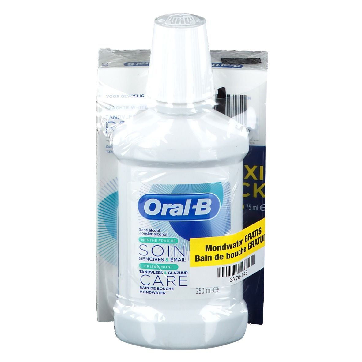 Oral-B® Répare Gencives & Émail Blancheur Dentifrice + Soin Gencives & Émail Bain de bouche