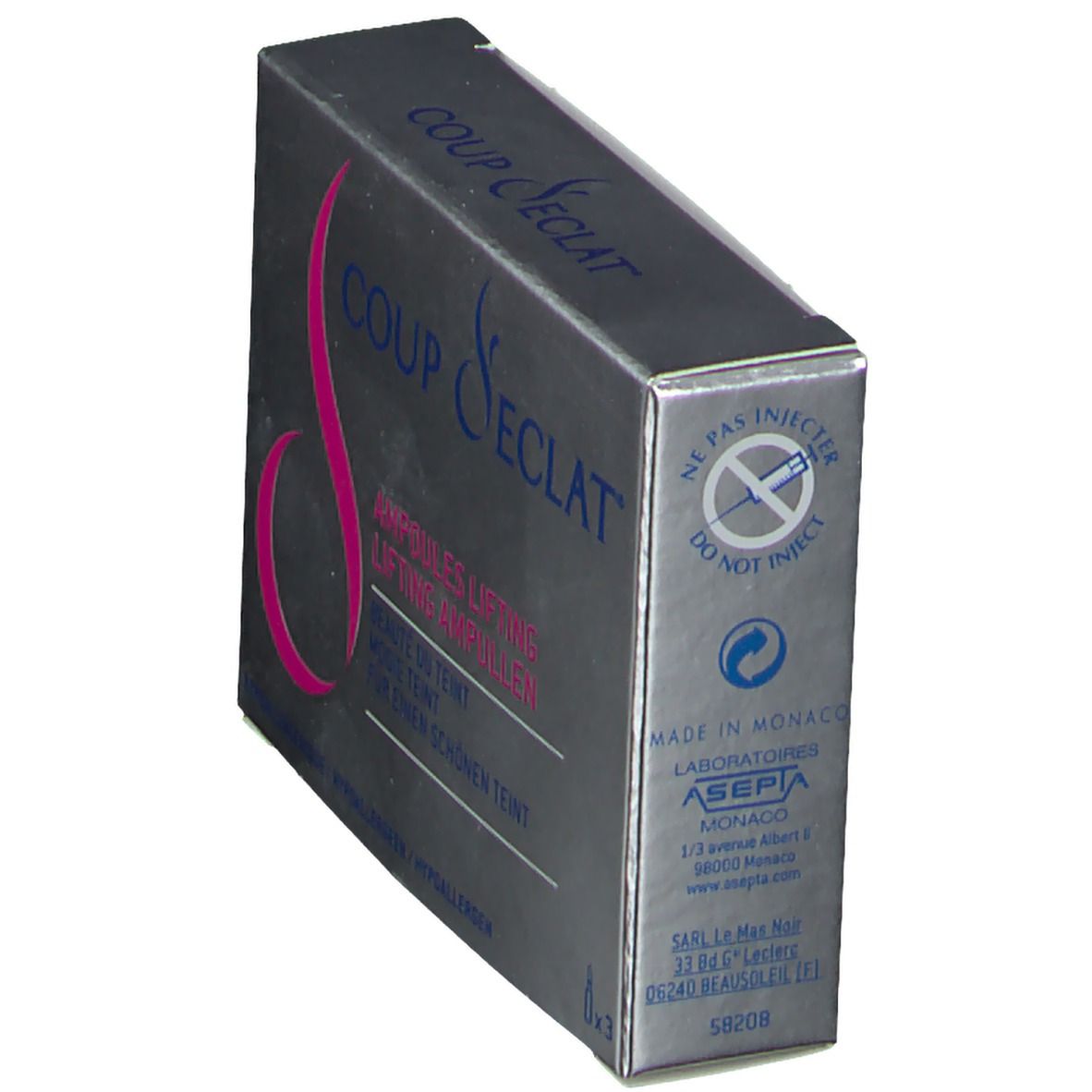 Coup d'Eclat Ampoules Lifting Beauté du teint