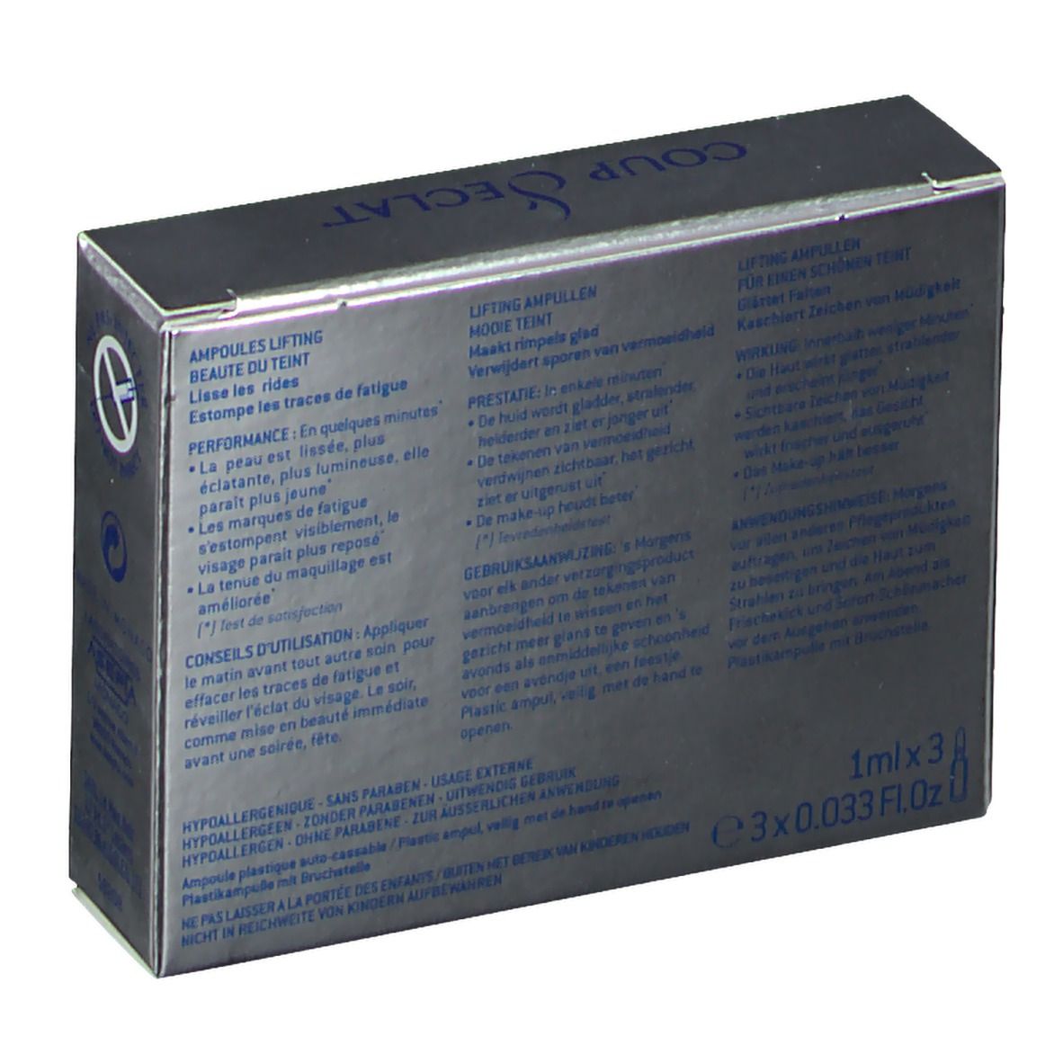 Coup d'Eclat Ampoules Lifting Beauté du teint