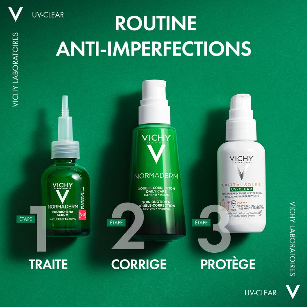 Vichy Normaderm Phytosolution Soin Correcteur Imperfections Double Action