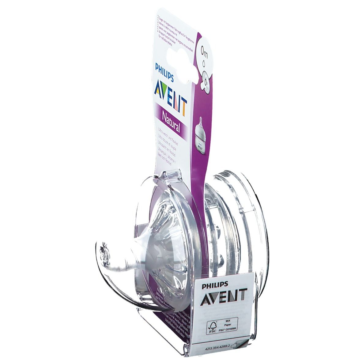 Philips AVENT Tétine Natural 0m+