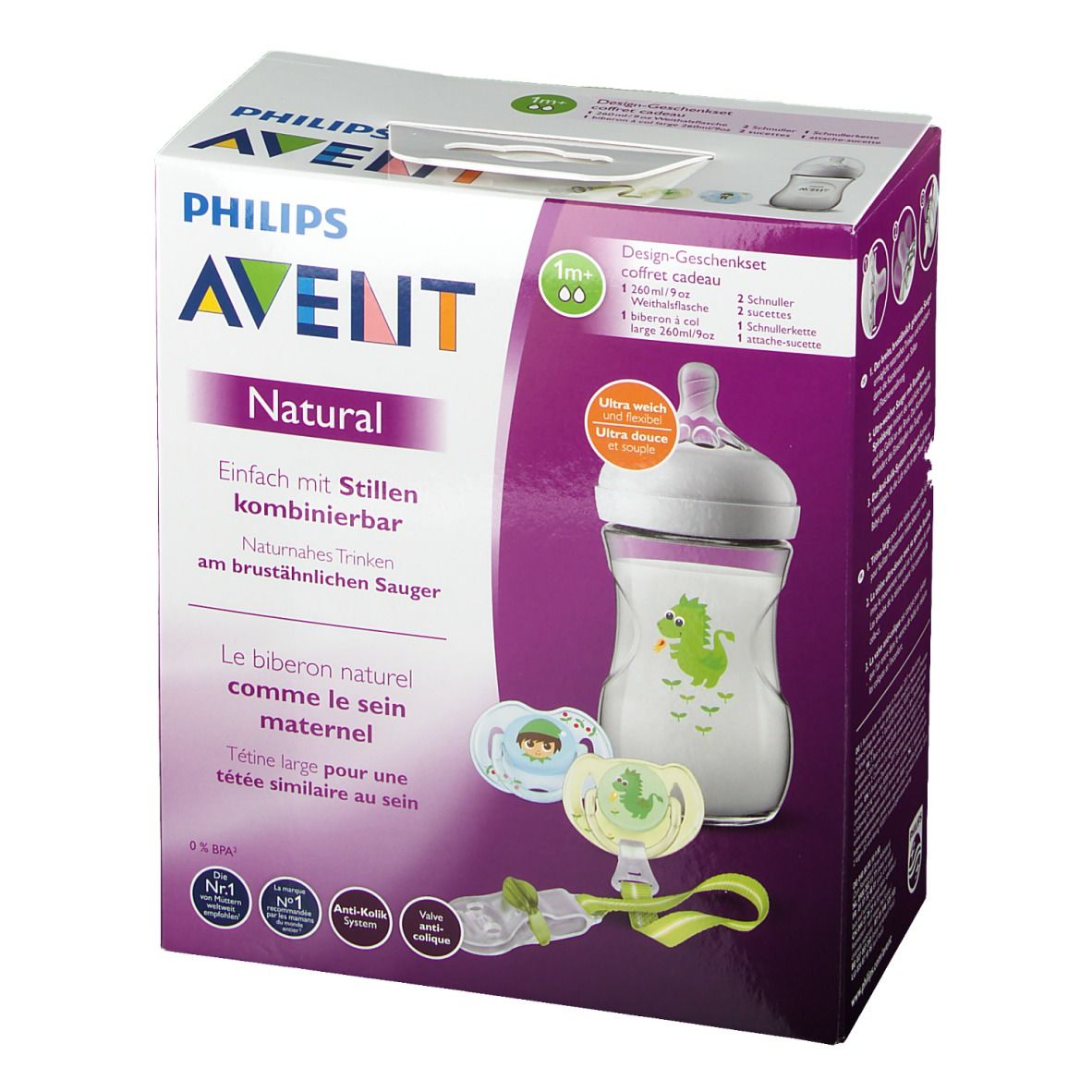 Avent Natural Kit Biberon et Sucette