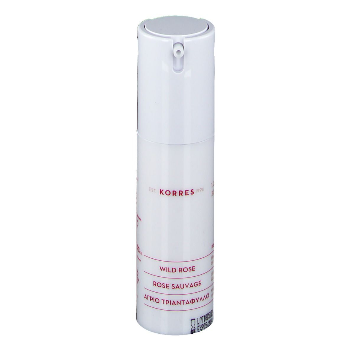 Korres Wild Rose Crème de jour Peaux grasses