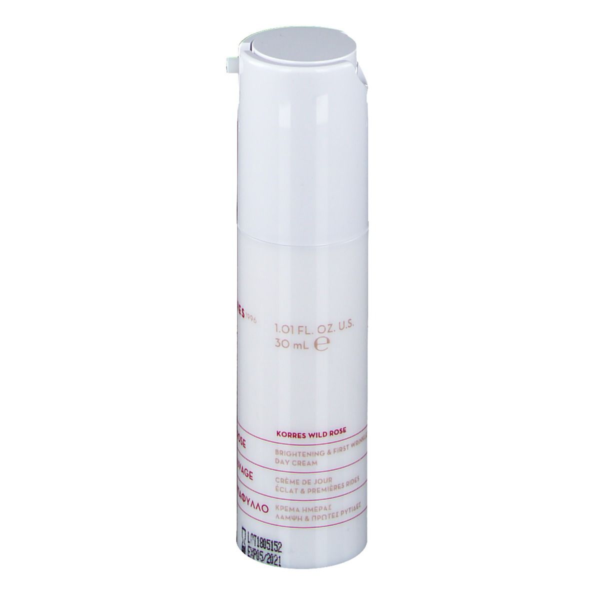 Korres Wild Rose Crème de jour Peaux grasses