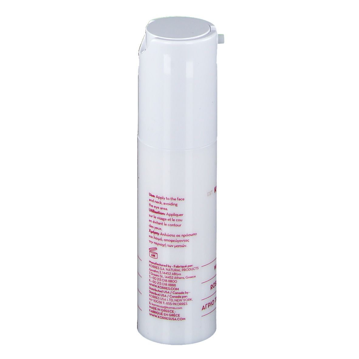 Korres Wild Rose Crème de jour Peaux grasses