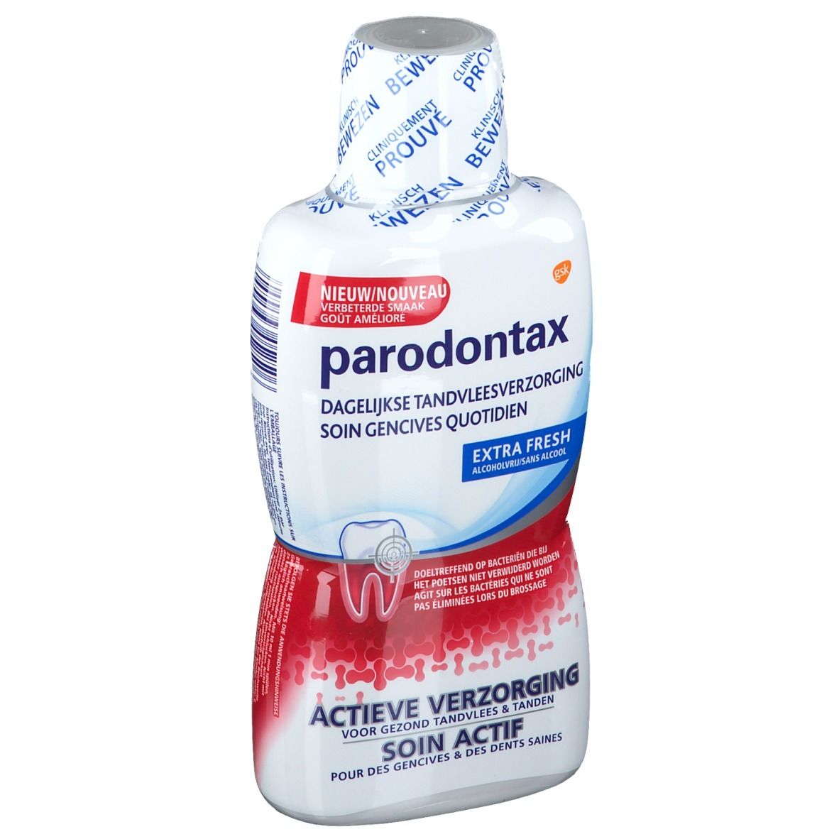 Parodontax Bain de Bouche Soin Gencives Quotidiens Extra Fresh