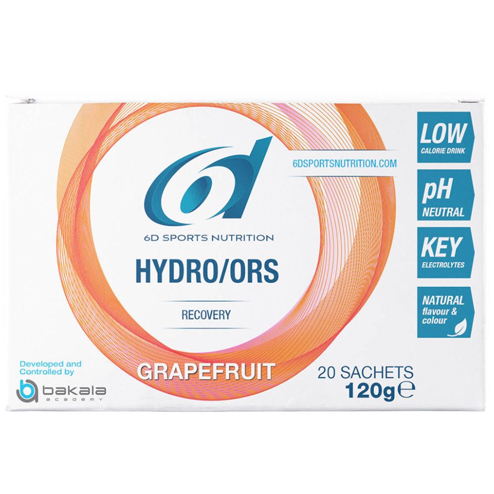  6D Sports Nutrition Hydro / ORS Pamplemousse