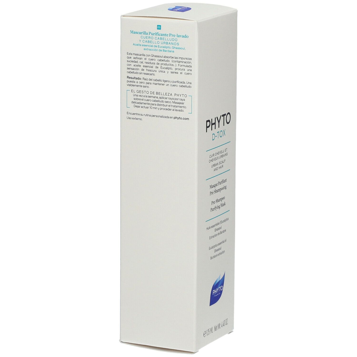 PHYTO PHYTODETOX Masque purifiant pré-shampooing