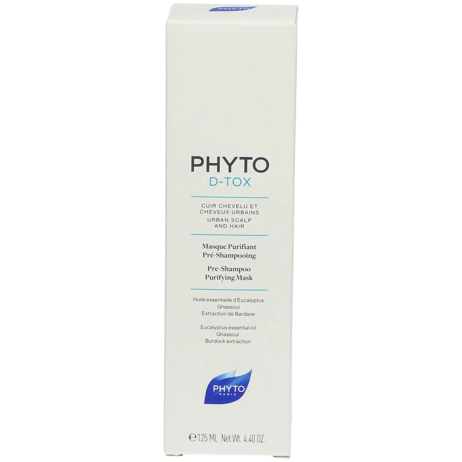 PHYTO PHYTODETOX Masque purifiant pré-shampooing