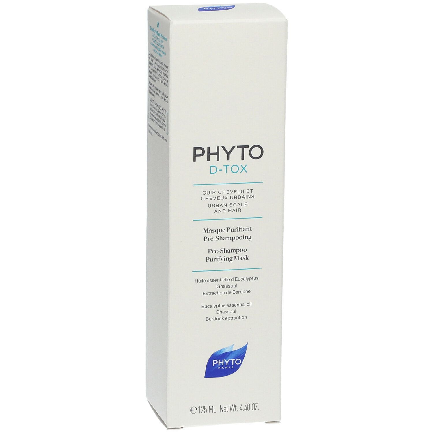 PHYTO PHYTODETOX Masque purifiant pré-shampooing