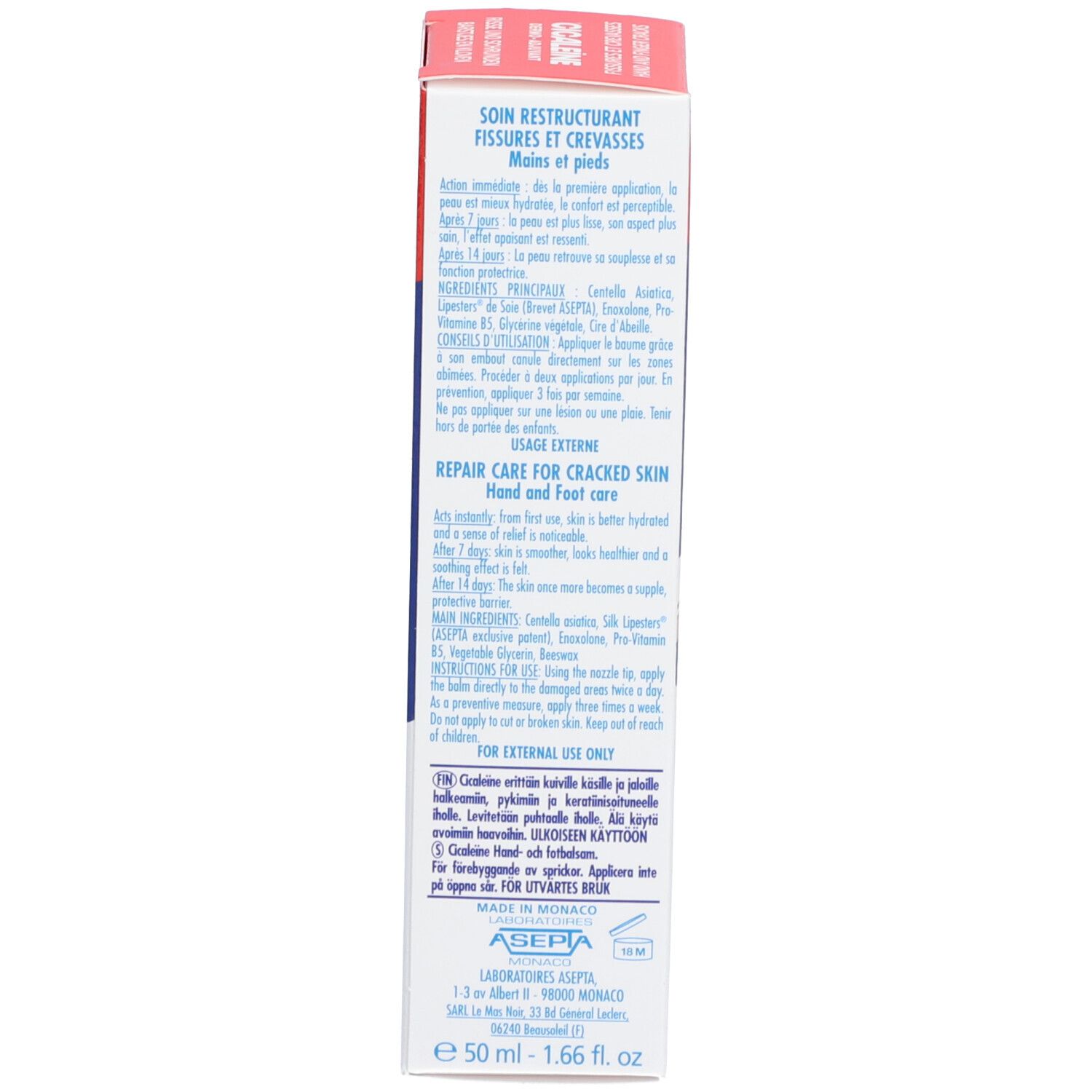 Akileïne® Cicaleine® Dermo-adjuvant Baume mains & pieds
