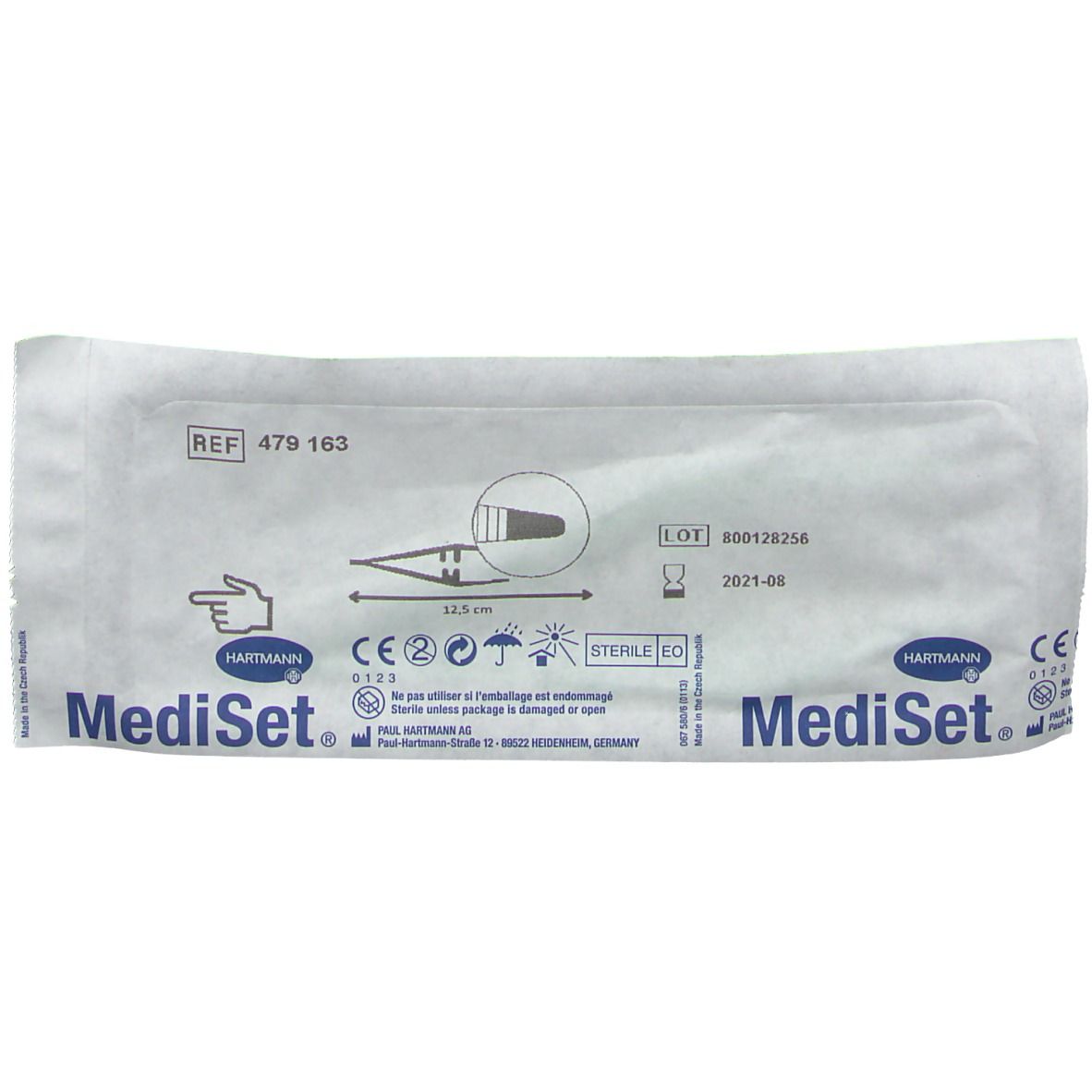 MediSet® Pincette anatomique en plastique stérile