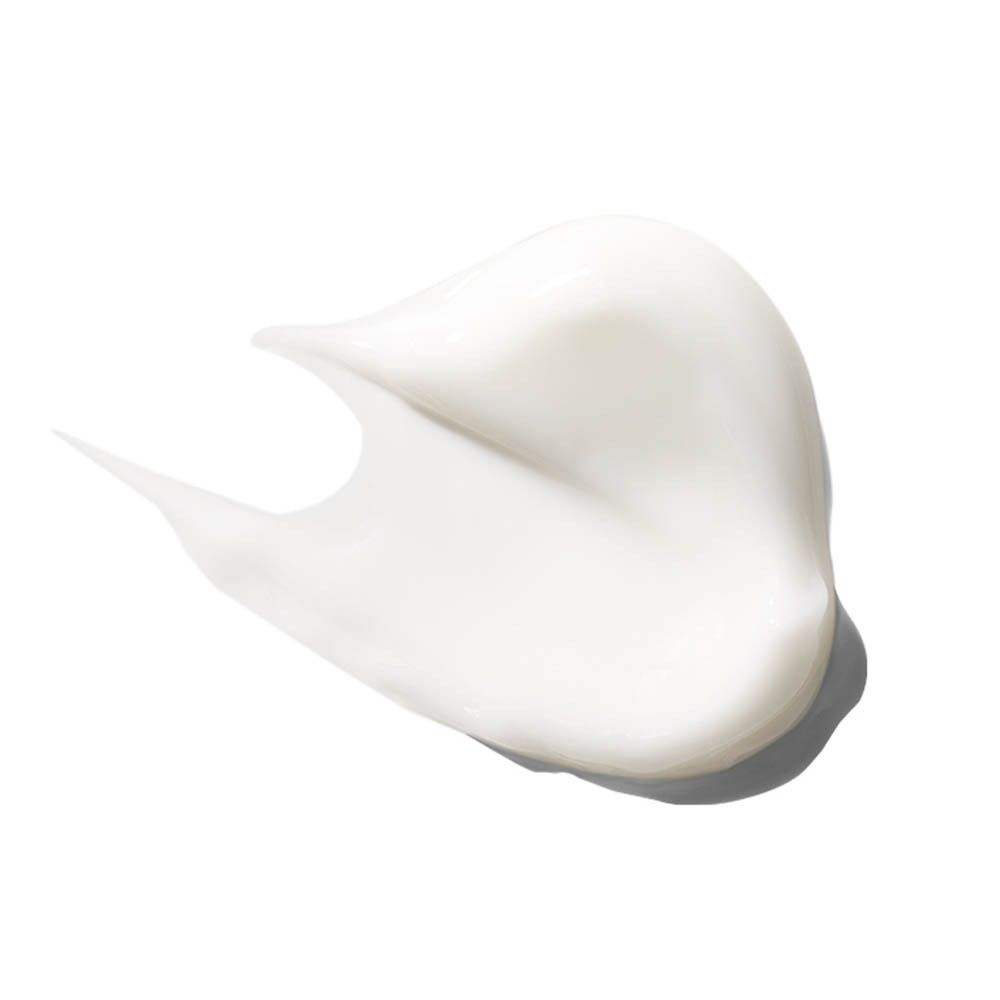 Arrière de la bouteille de Savon visage liquide Clinique All About Clean avec ingrédients et code-barres.