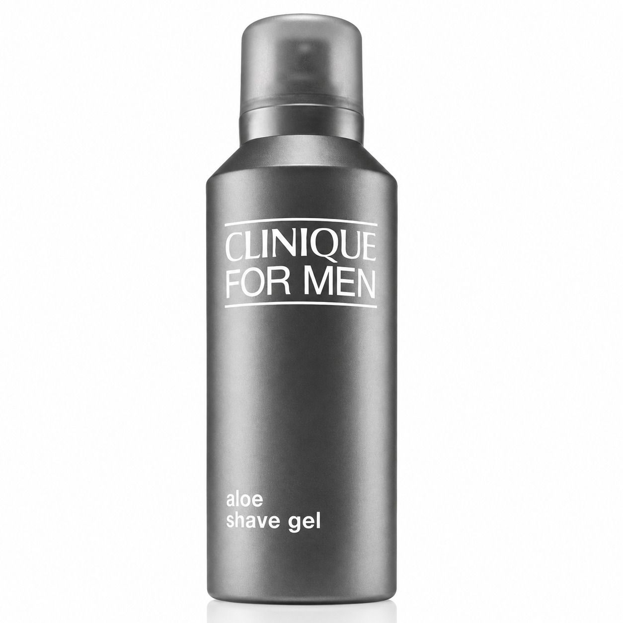 Flacon de gel de rasage Clinique For Men à l'aloe.