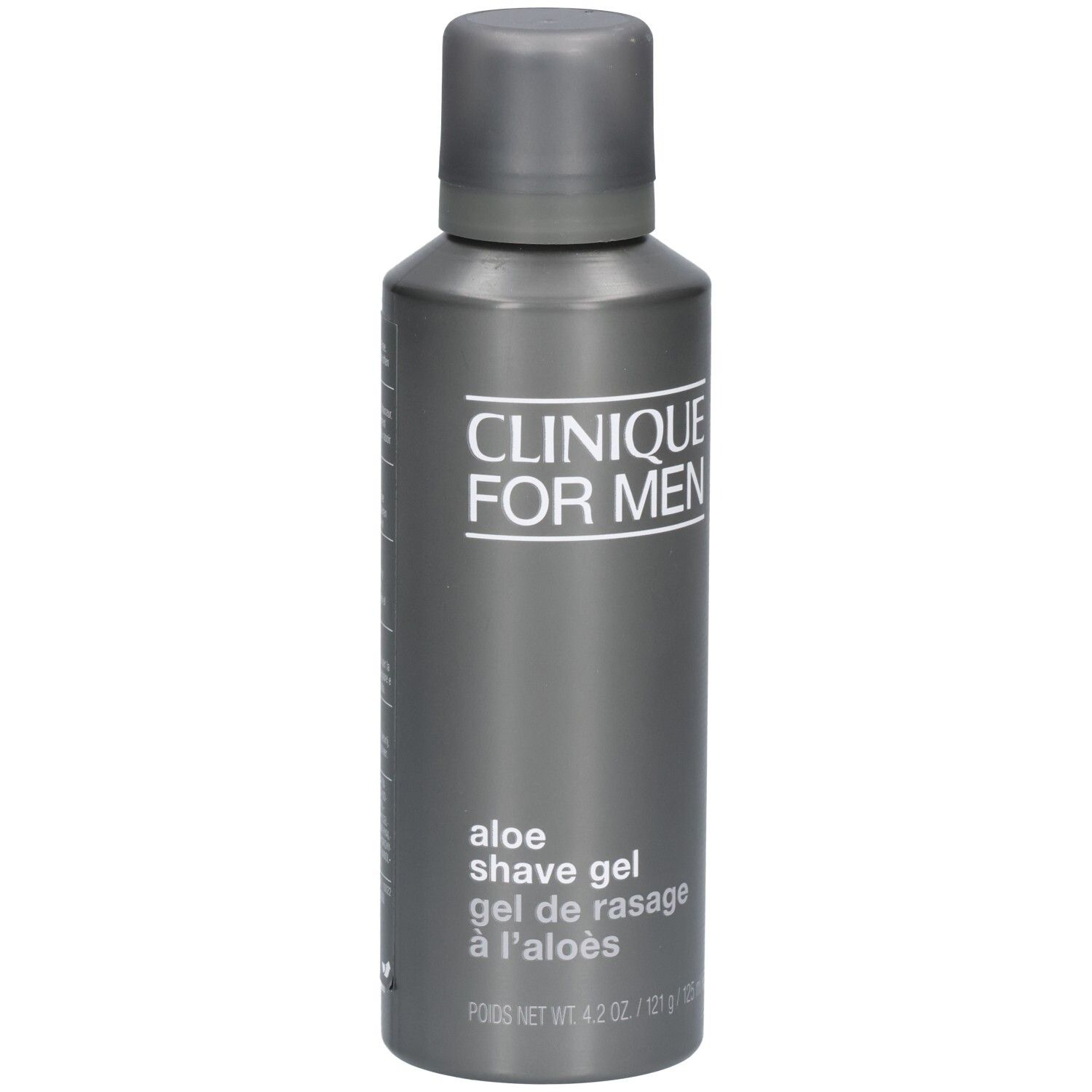 Flacon de gel de rasage Clinique For Men à l'aloe.
