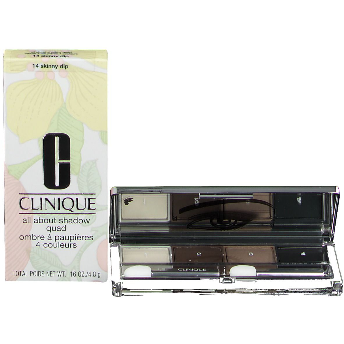 CLINIQUE All About Shadow™ Quads Skinny Dip