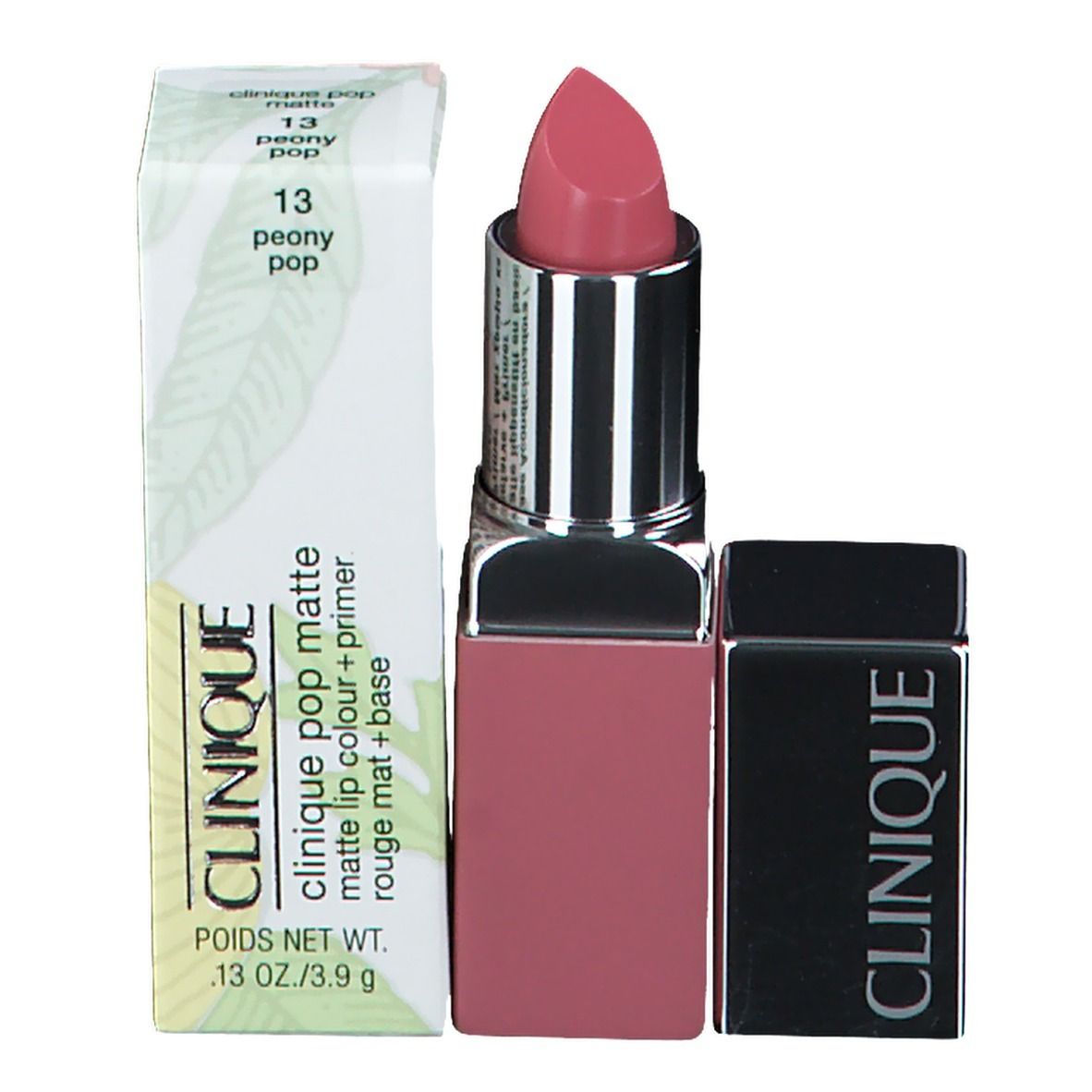 CLINIQUE Pop™ Matte Lip Colour + Primer Peony Pop