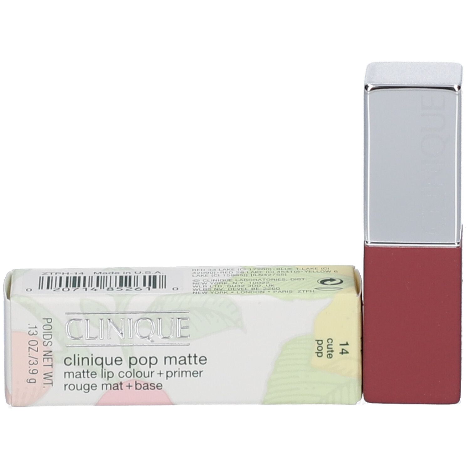 CLINIQUE Pop™ Matte Lip Colour + Primer Cute Pop