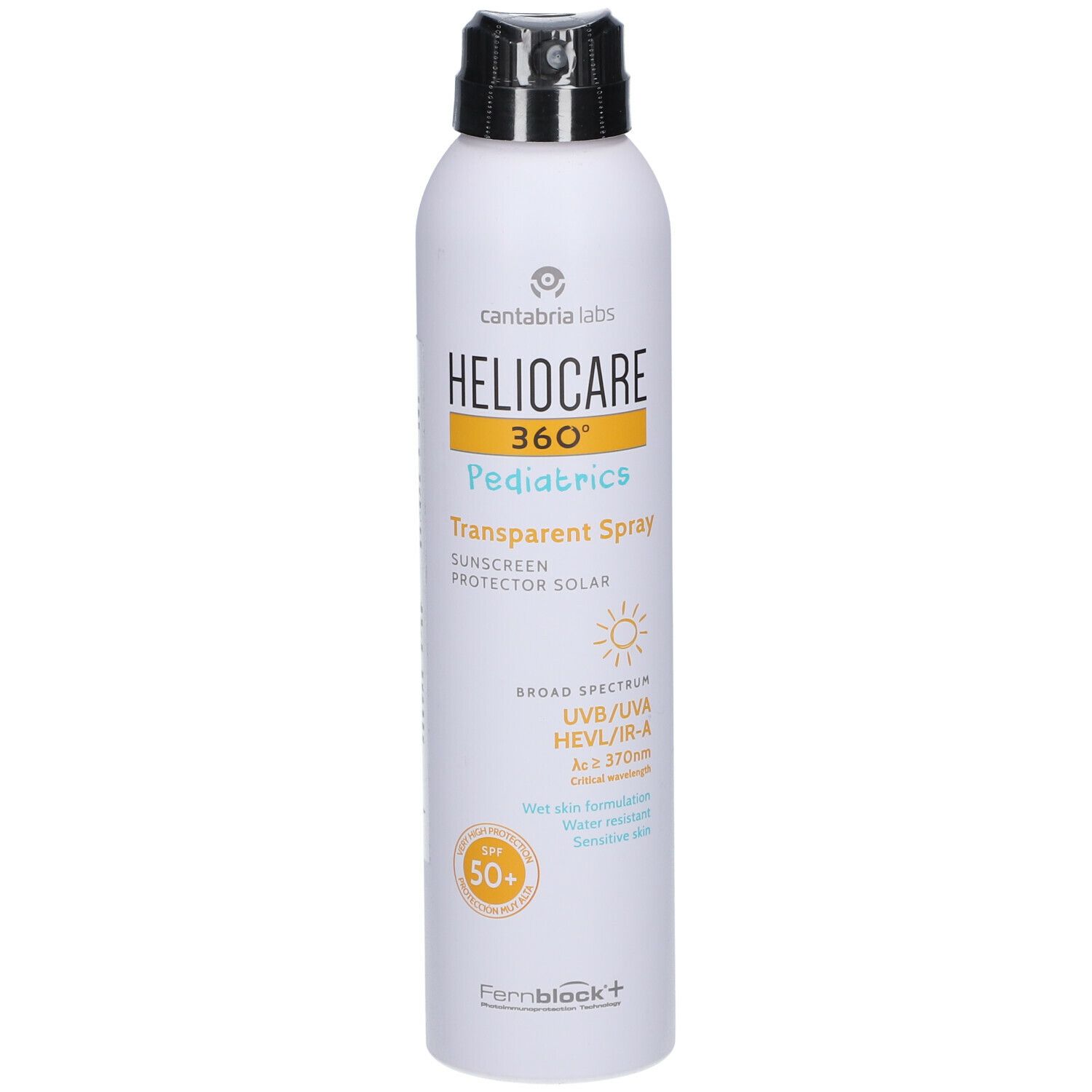 Heliocare 360° Pediatrics Transparent Spray SPF50+