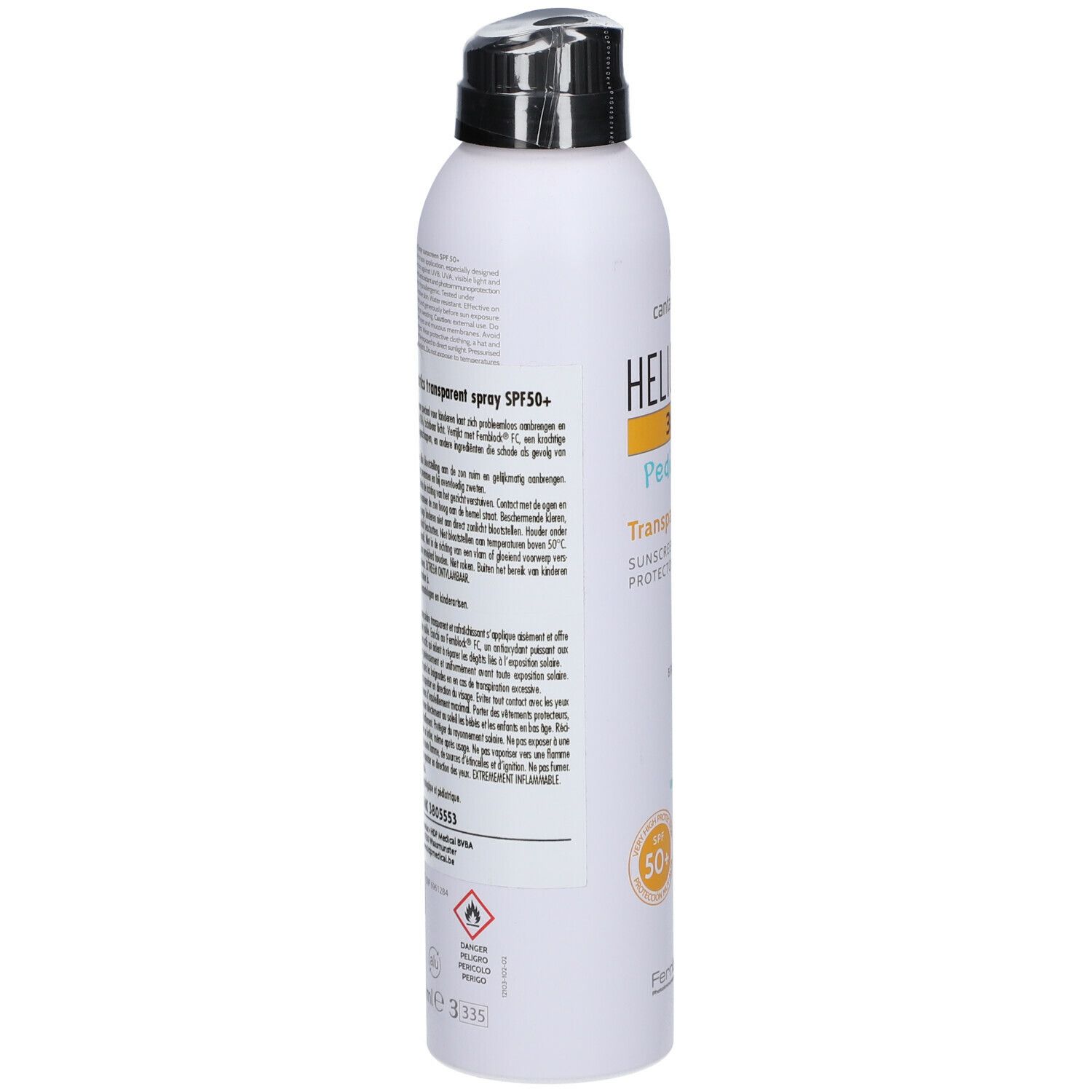 Heliocare 360° Pediatrics Transparent Spray SPF50+