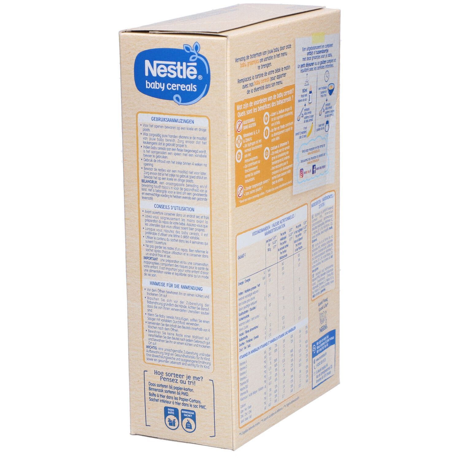 Céréales pour bébés Nestlé Riz-Vanille 250g - Pharmabox