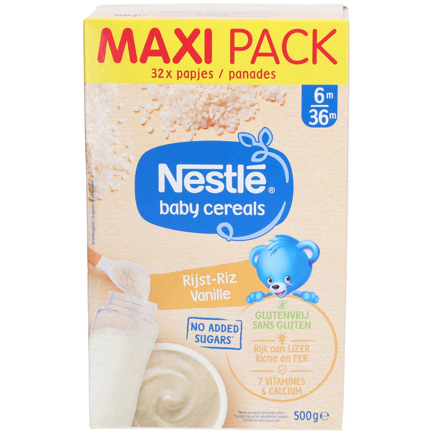 Nestle Baby Cereals® Riz-Vanille