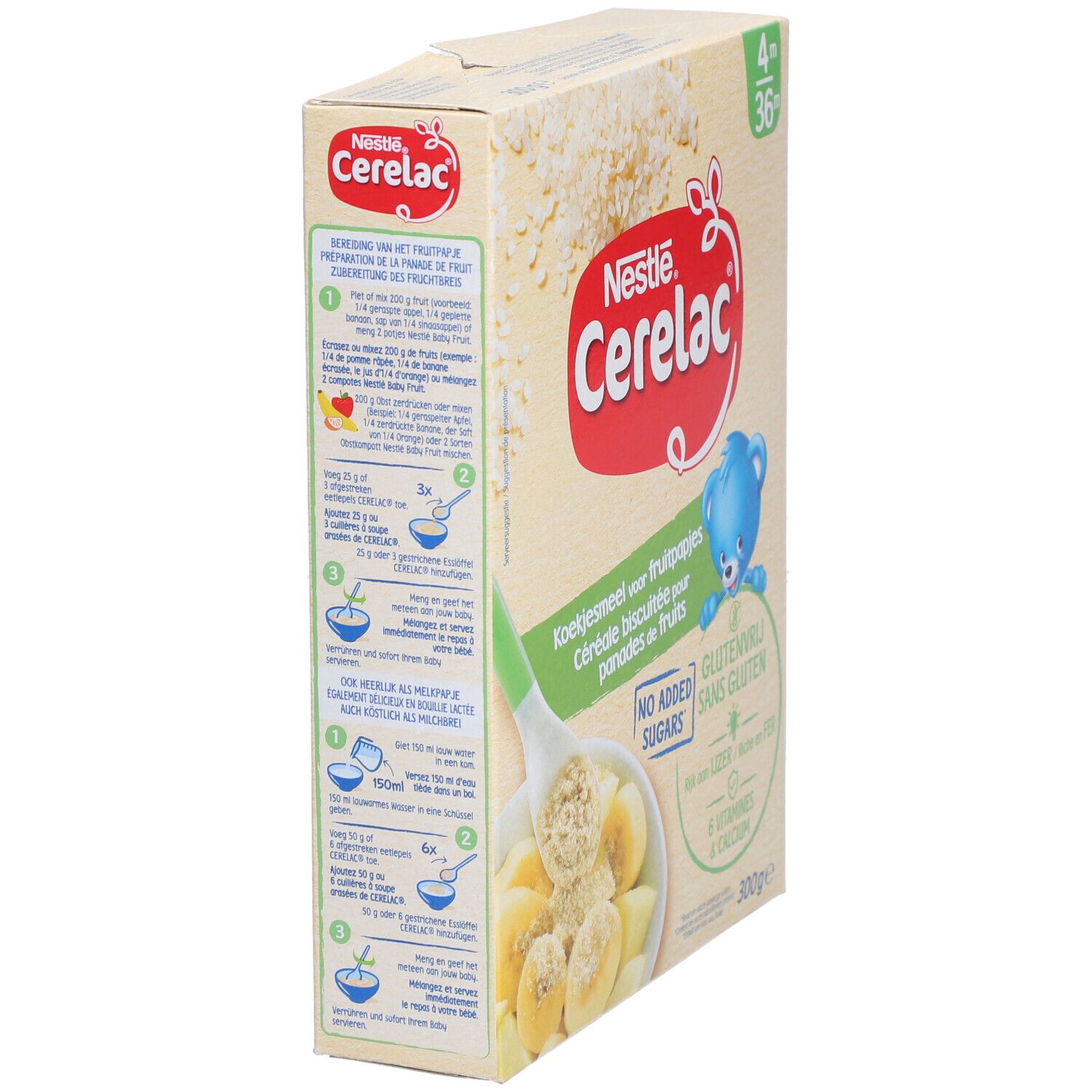 Nestlé® Cerelac® Céréale Biscuitée Dès 4/ 6 mois