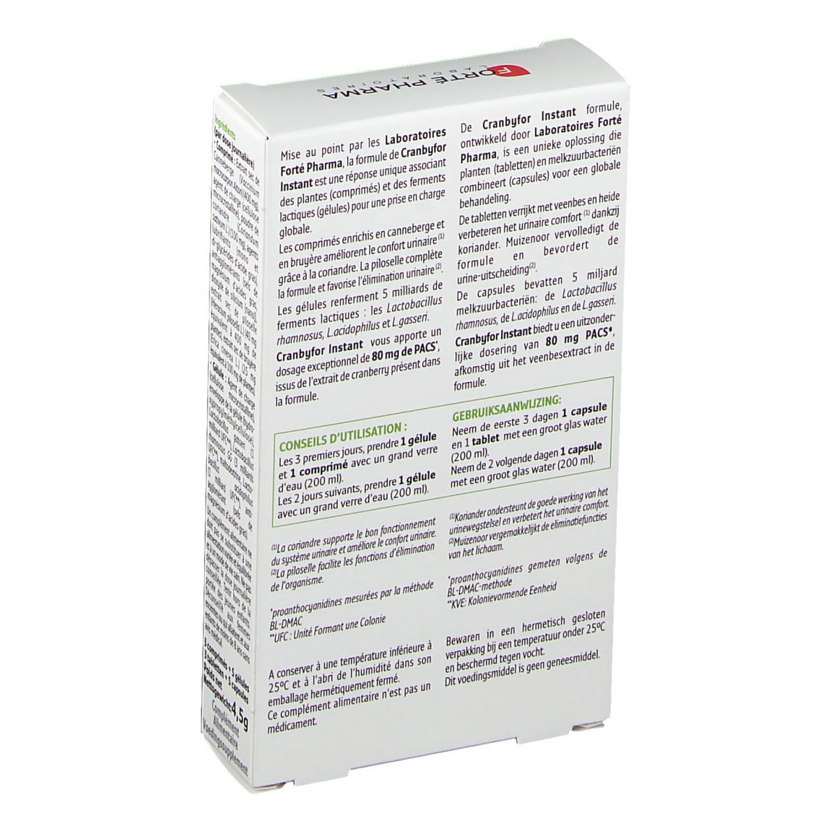 Forté Pharma CranbyFor Instant 5