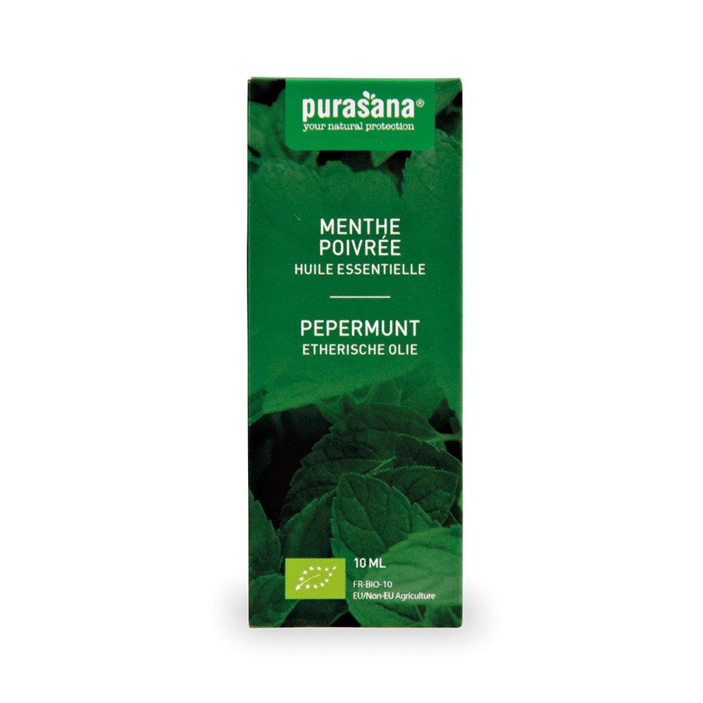 Purasana Huile de menthe poivrée 10 ml