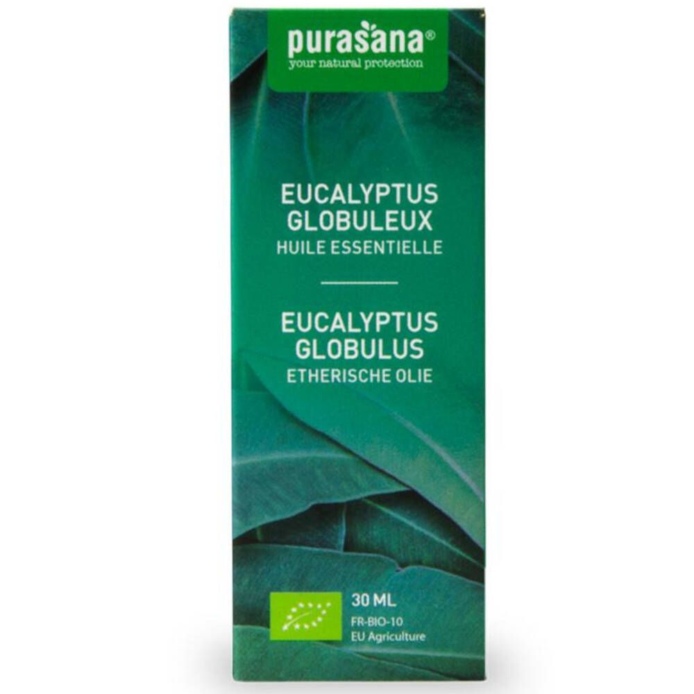 Purasana Huile d'eucalyptus globulus 10 ml