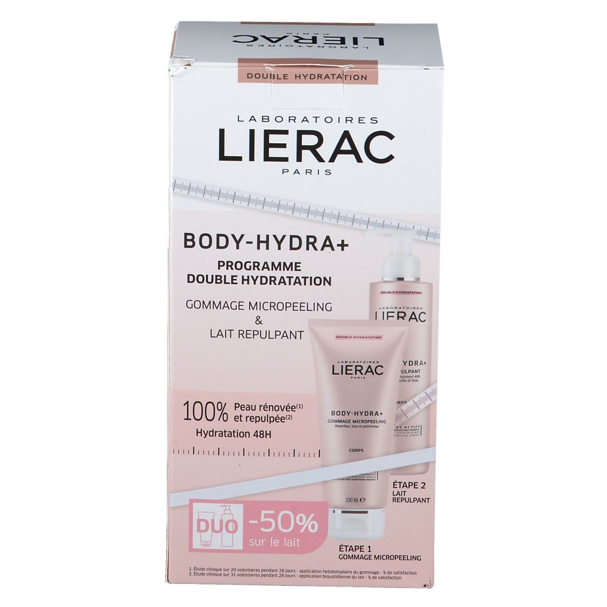 LIERAC Coffret Body-Hydra+ Programme Double Hydratation