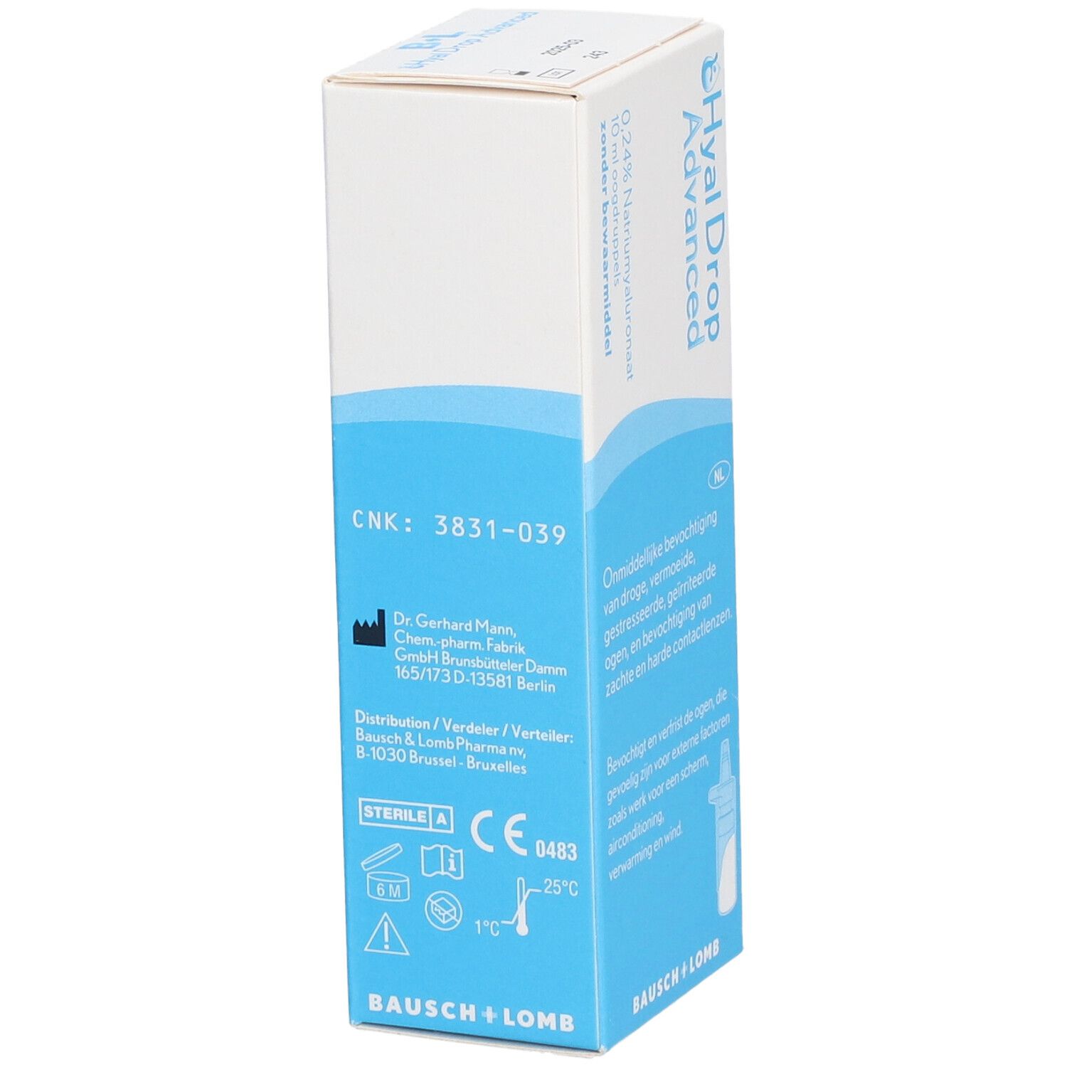 Bausch & Lomb Hyal Drop Advanced Solution Ophtalmique 10 Ml - Redcare ...