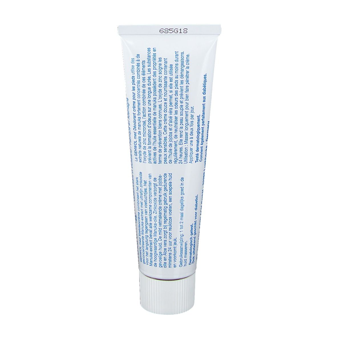 Gehwol med Déodorant Crème pour les pieds
