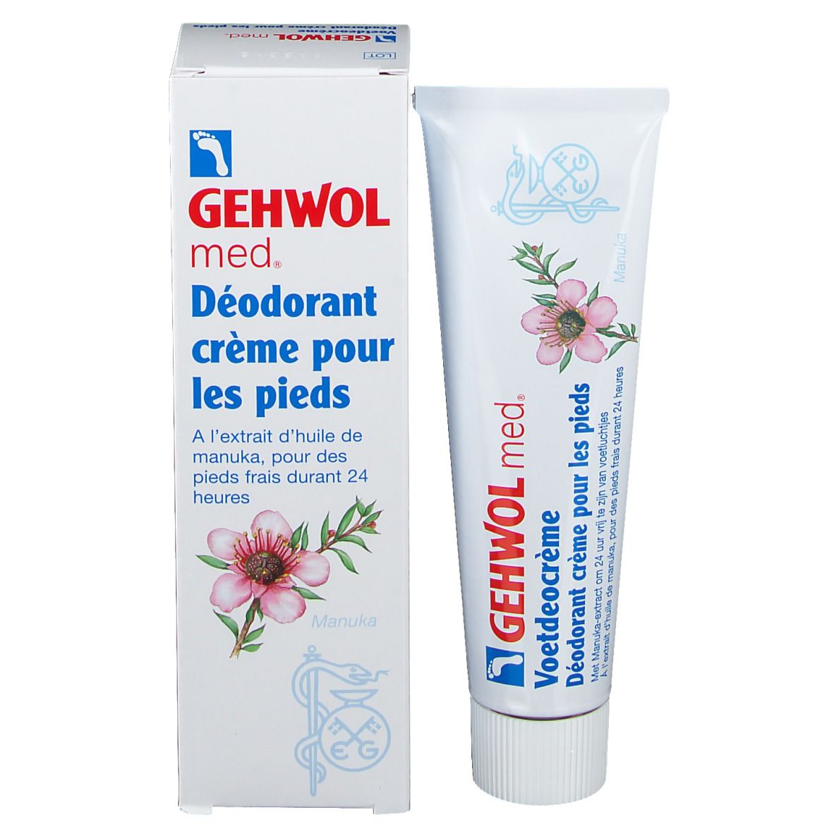 Gehwol med Déodorant Crème pour les pieds