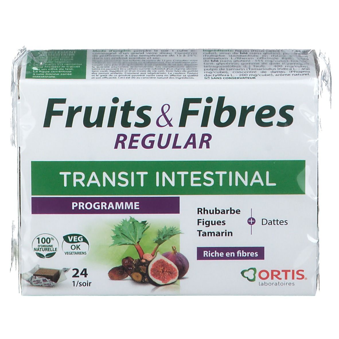 ORTIS® Fruits & Fibres Regular Transit intestinal