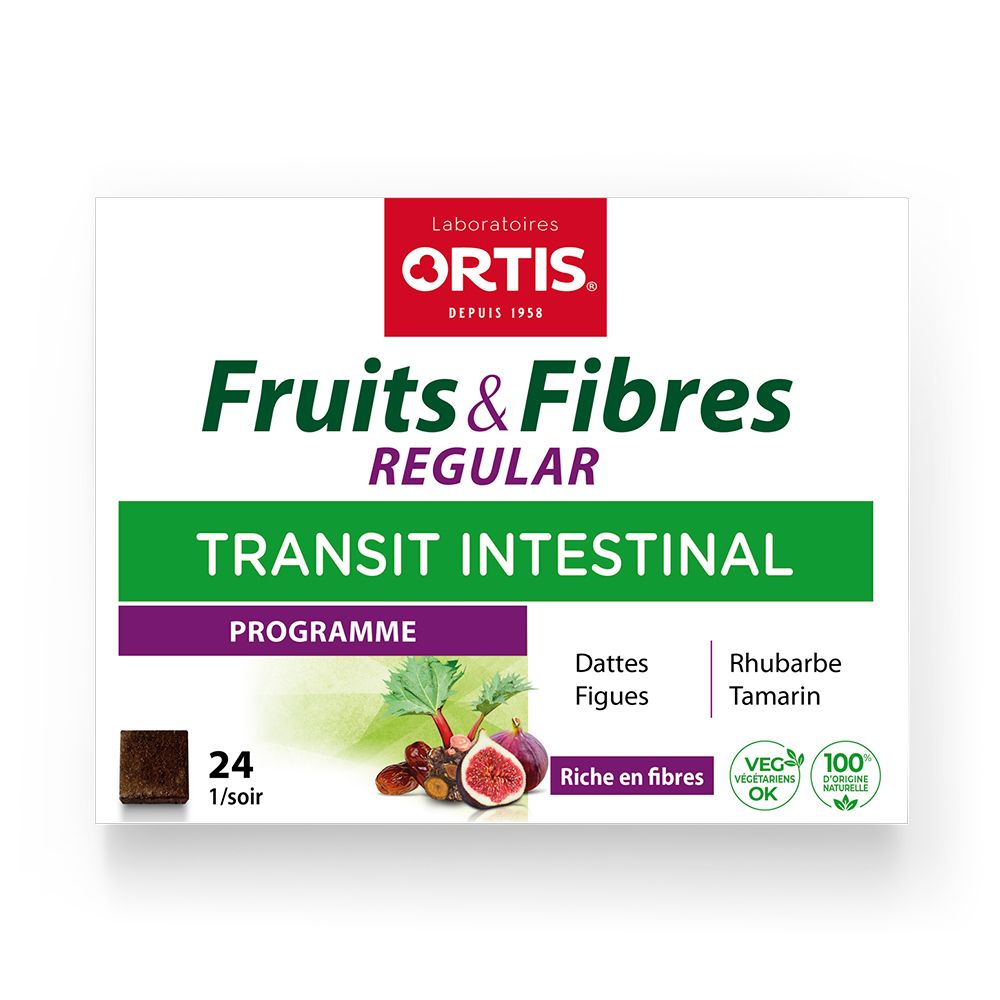 ORTIS® Fruits & Fibres Regular Transit intestinal