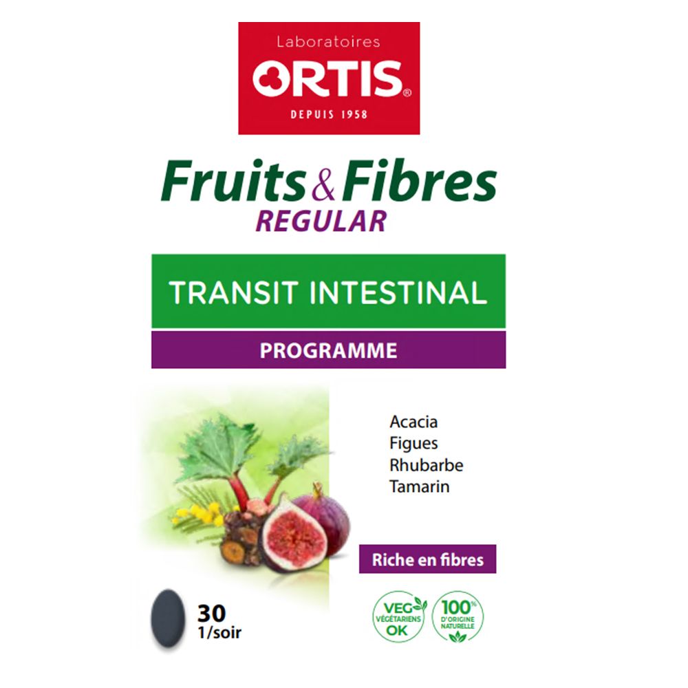 ORTIS® Transit intestinal Fruits & Fibres Regular