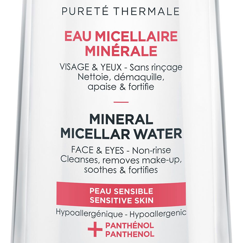 VICHY Pureté Thermale Eau Micellaire Minérale Peau Sensible