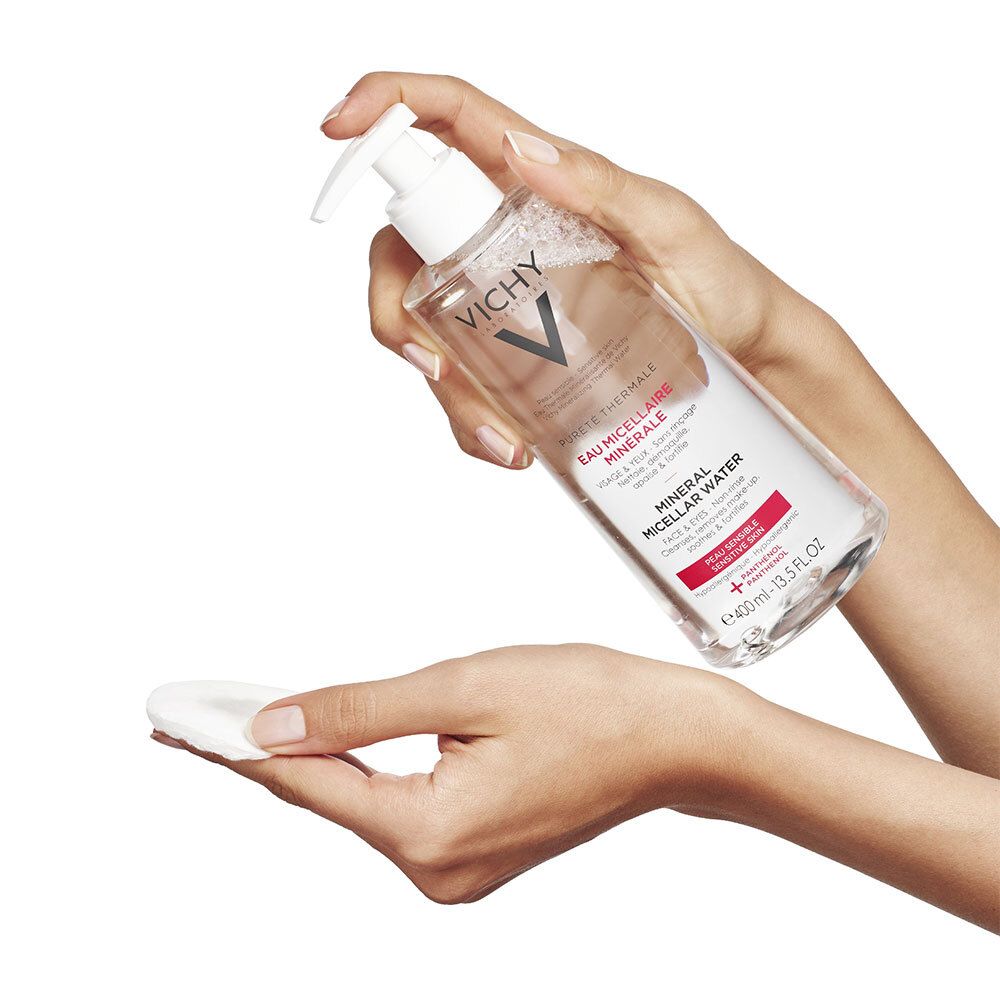VICHY Pureté Thermale Eau Micellaire Minérale Peau Sensible