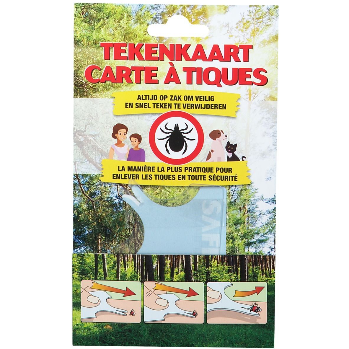ABC Chemicals Carte à tiques