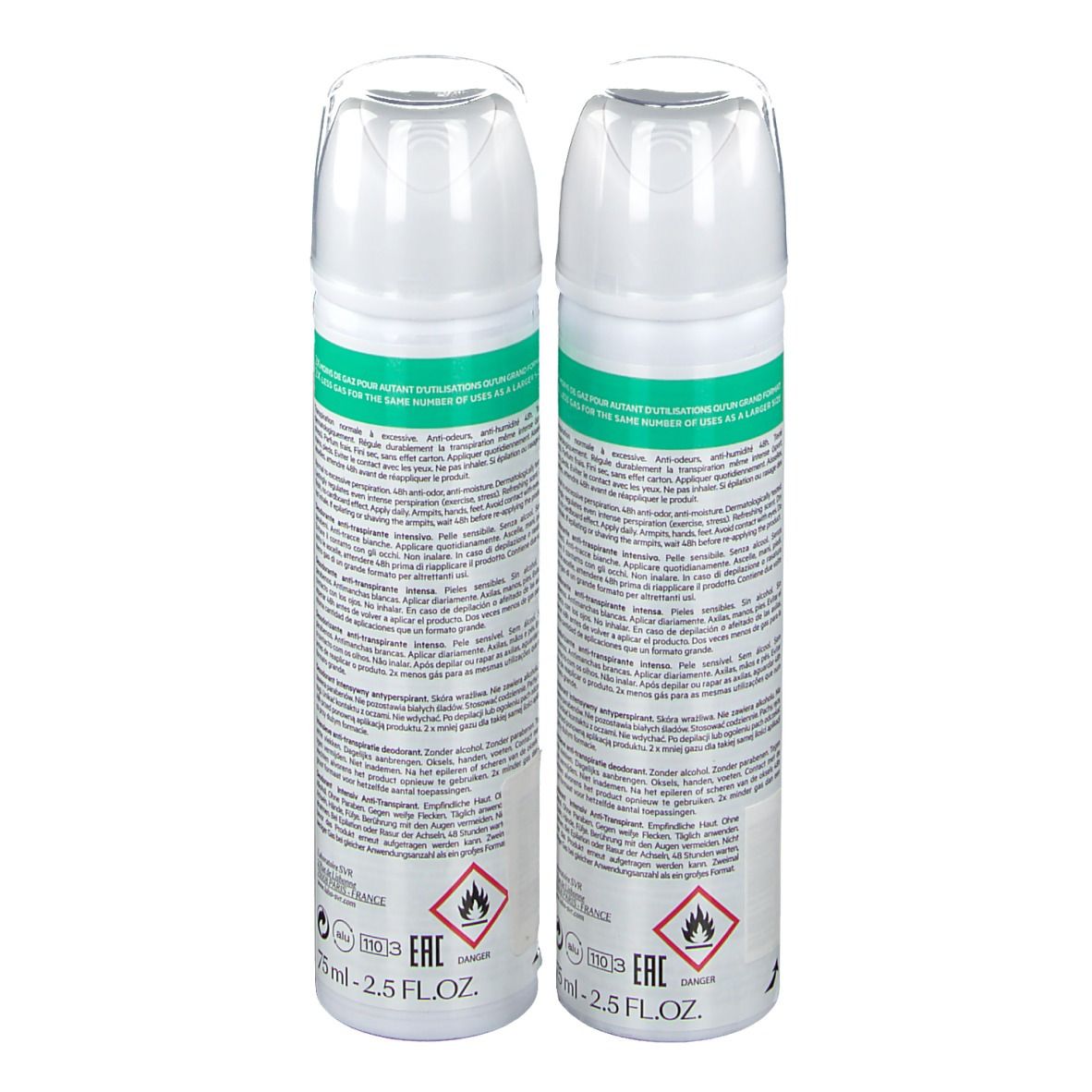 SVR SPIRIAL Spray anti-transpirant