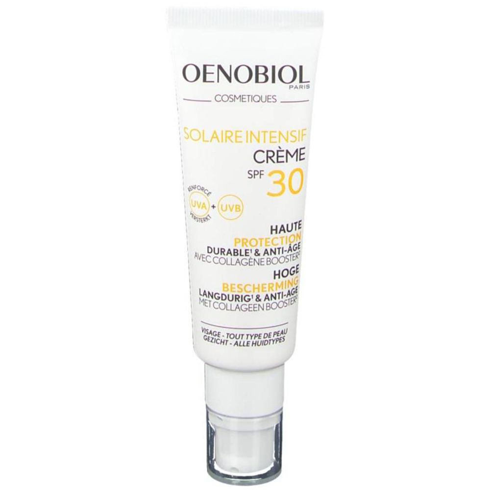 Oenobiol Cosmetiques Solaire Intensif Crème SPF 30+