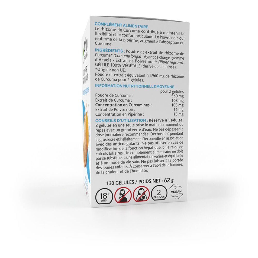 Arkopharma Arkogélules® Curcuma Pipérine Bio