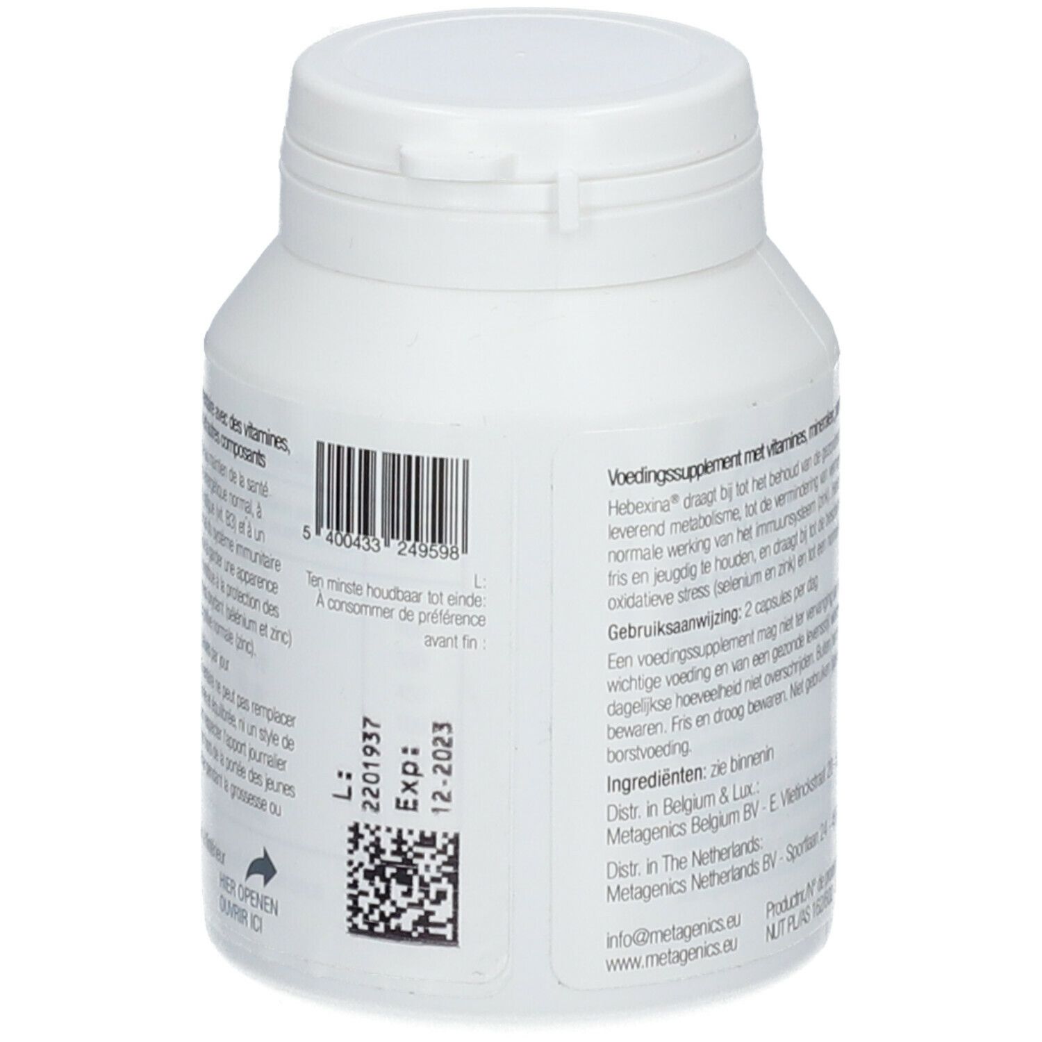 Metagenics® Hebexina® Jeunesse & Santé